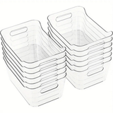 Clear Plastic Storage Organizers - MIDI