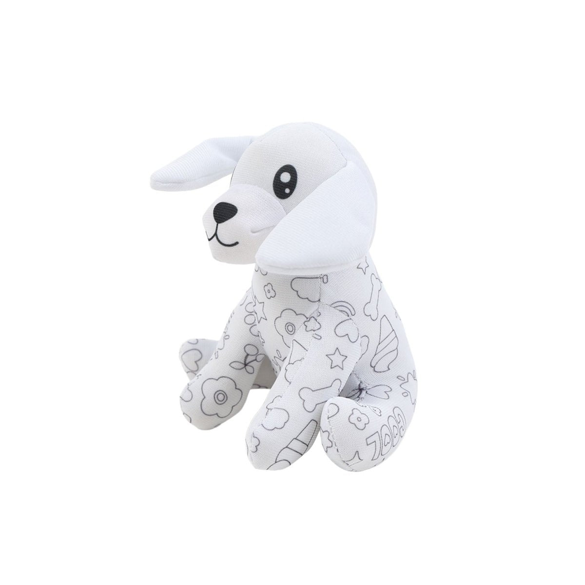 Color & Play Pet Adoption Puppy Set – DIY Plush Dog with Markers and Adoption Certificate - MIDI