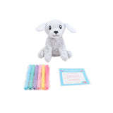 Color & Play Pet Adoption Puppy Set – DIY Plush Dog with Markers and Adoption Certificate - MIDI