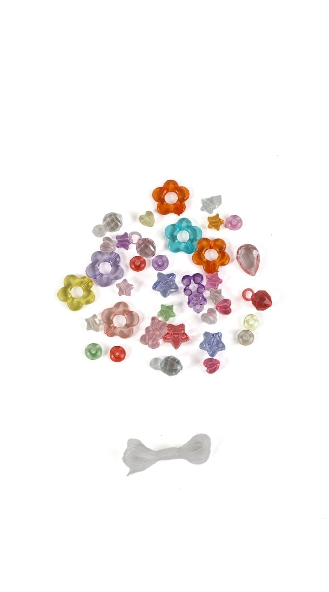 Colorful Flower Bead Bracelet Kit - MIDI