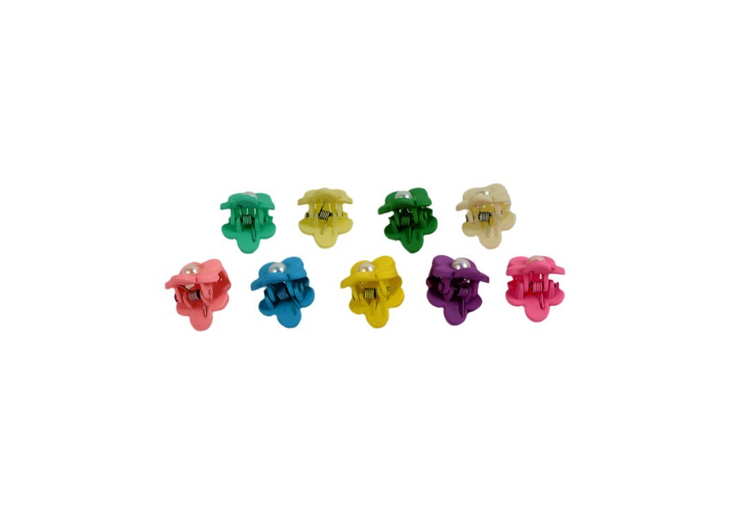 Decorative Flower-Shaped Hair Clips 2