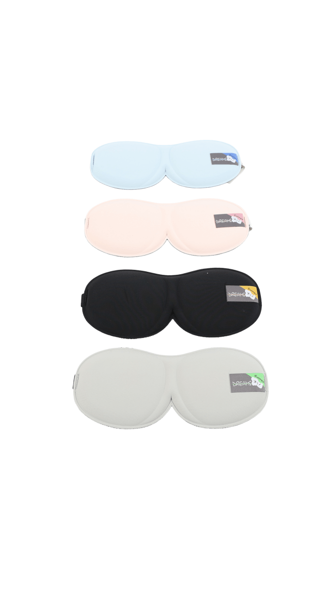 3D Sleep Eye Mask Assorted Colors 3