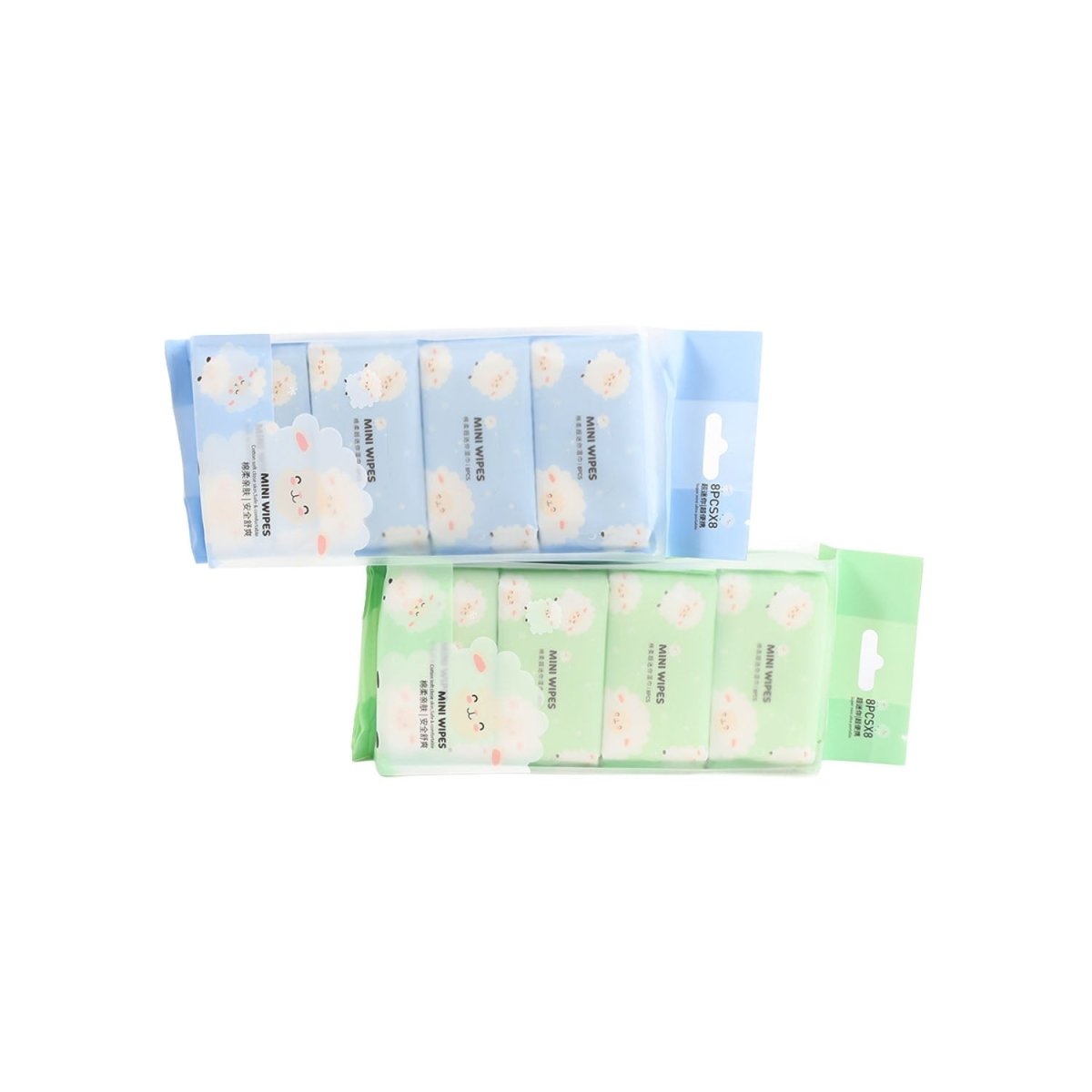 Cotton soft super mini wipes 8pcs * 8 pack - MIDI
