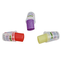 Crayola Pearl Dough 3-pack tubs laid out: red, pale green, purple