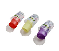 Crayola Pearl Dough 3-pack tubs: red, pale green, and purple