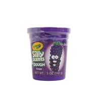 Crayola Silly Scents dough tub in purple, grape scent.