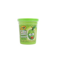 Crayola Silly Scents dough tub, green apple-scent, green 5 oz (142 g)