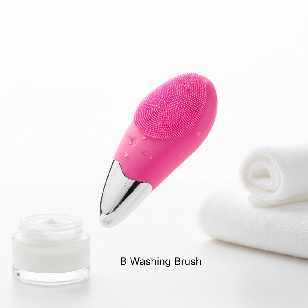 Silicone Electric Facial Cleansing Brush 2