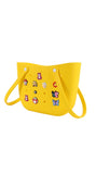 Customizable Yellow Silicone Handbag - MIDI