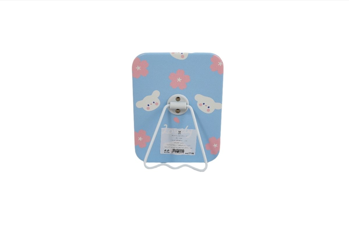 Cute Bear Design Handheld Mirror - MIDI