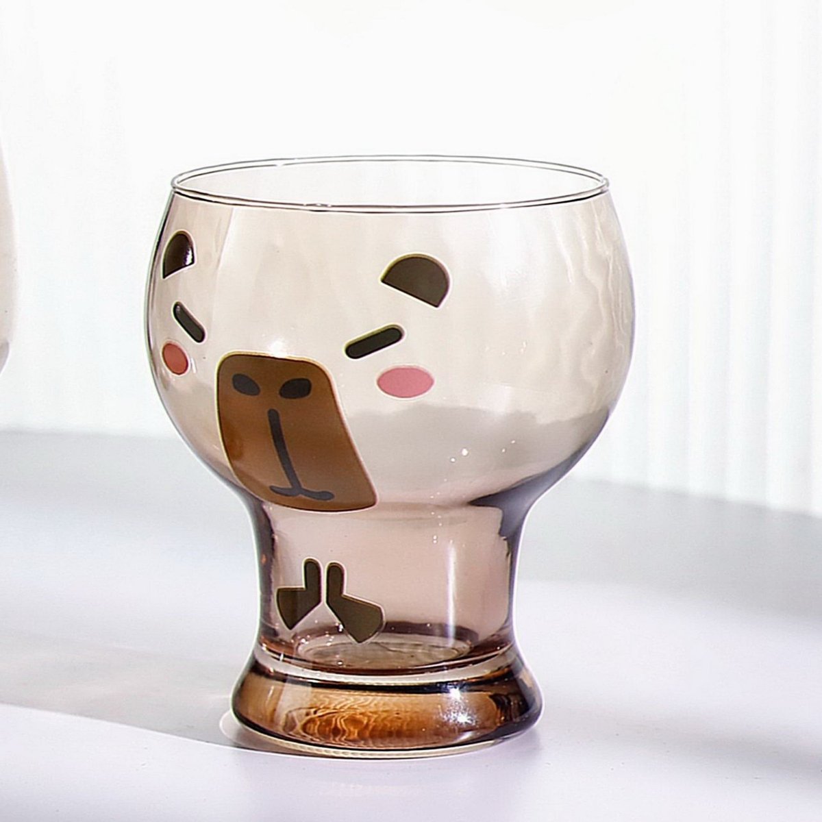Cute Bear Glass Cup - MIDI