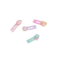 Pack of 3 Cute Animal BB Hair Clip Sets (8 Pcs Each)