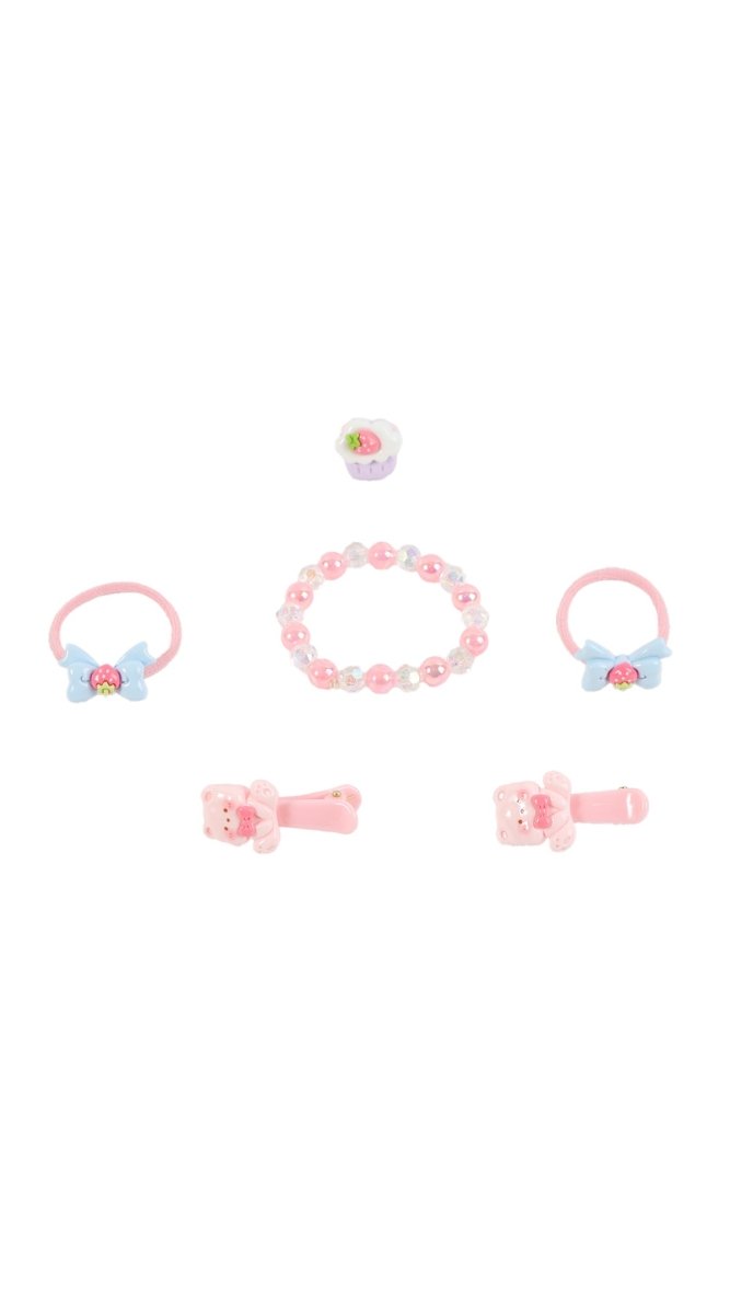 Cute Bear Jewelry Set for Girls - MIDI