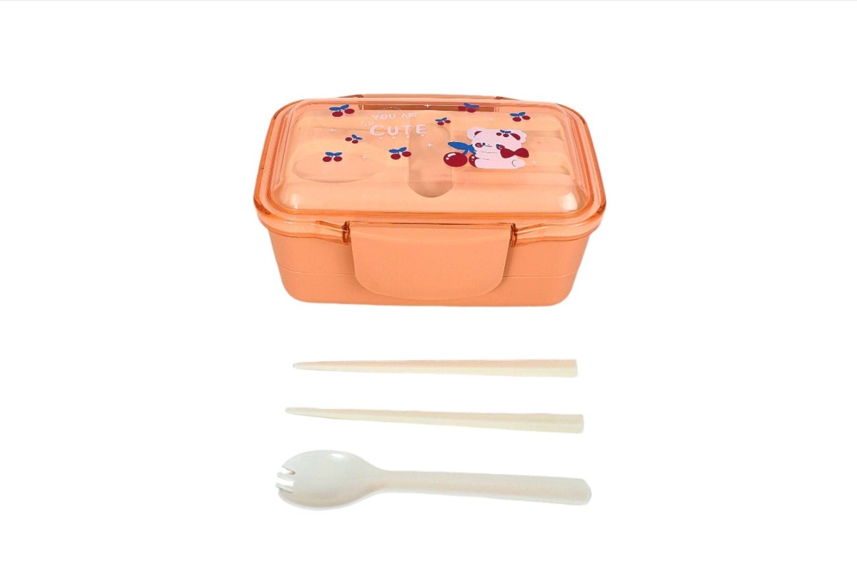 Cute Bear Kids Lunch Box - MIDI