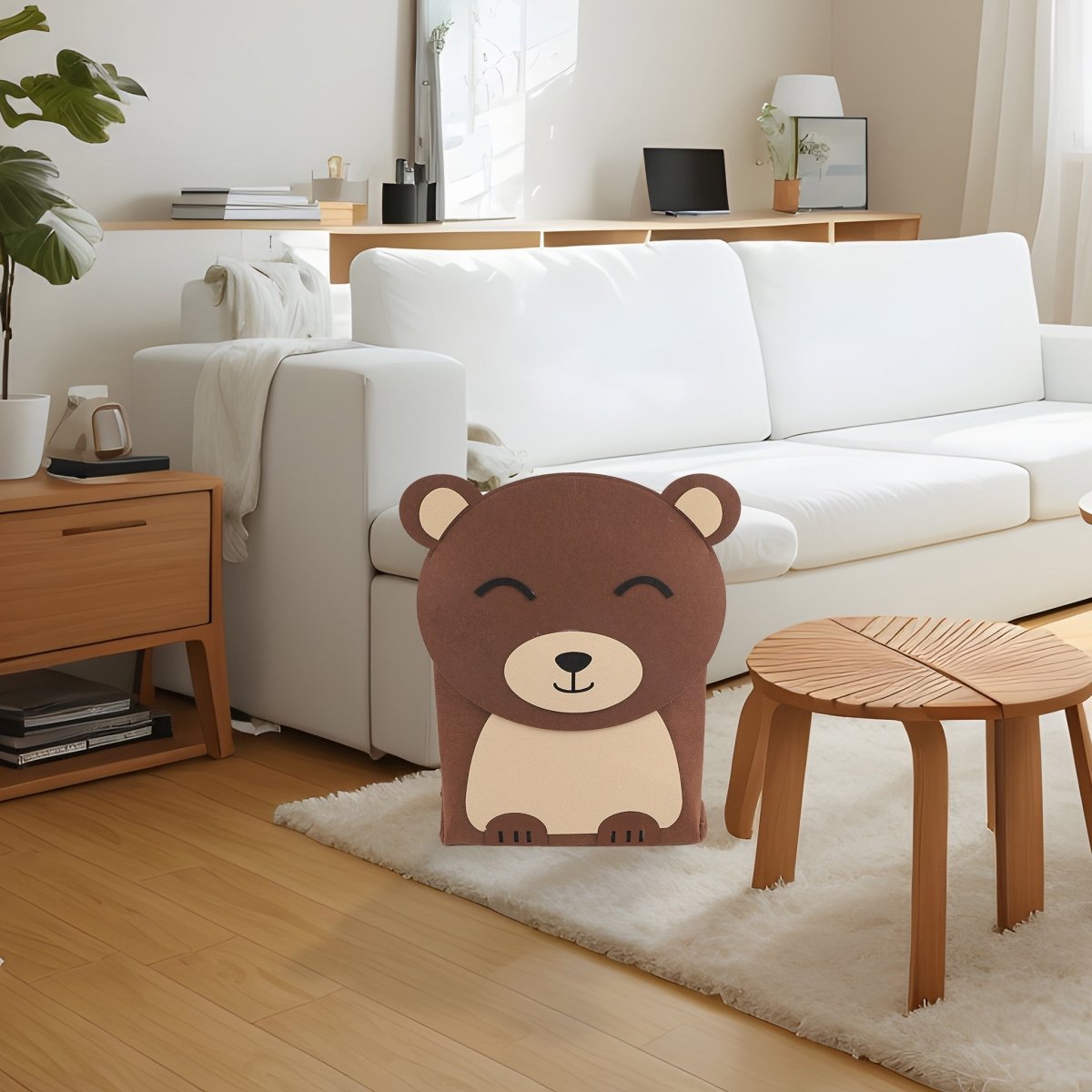 Cute Bear Laundry Bag - MIDI