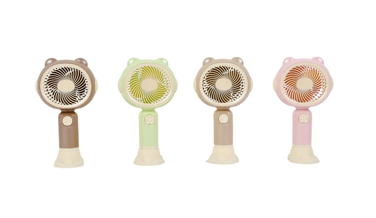 Cute Bear Mini Handheld Fan - MIDI
