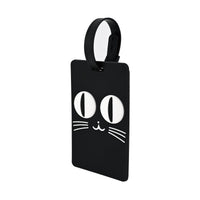 Cute Black Cat Luggage Tag - MIDI