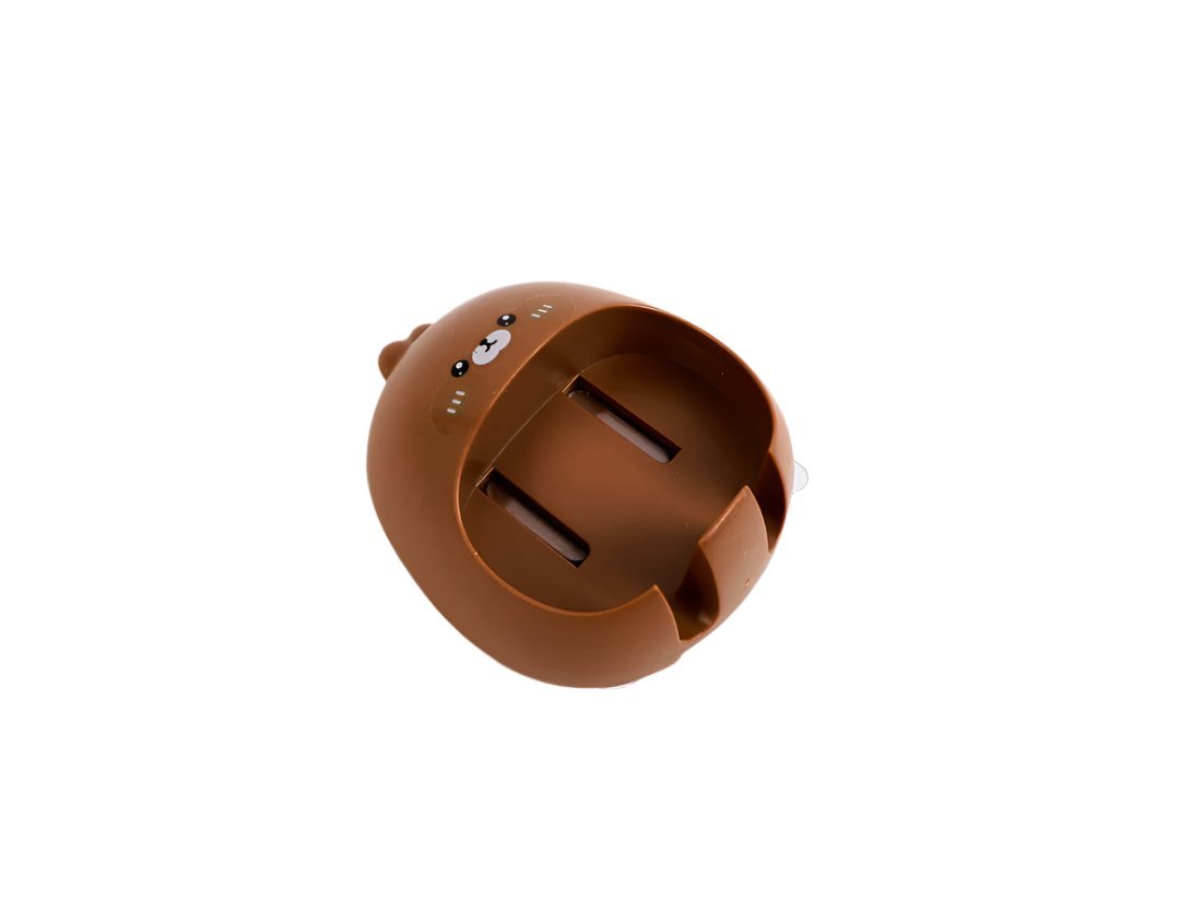 Cute Brown Bear Cable Holder - MIDI
