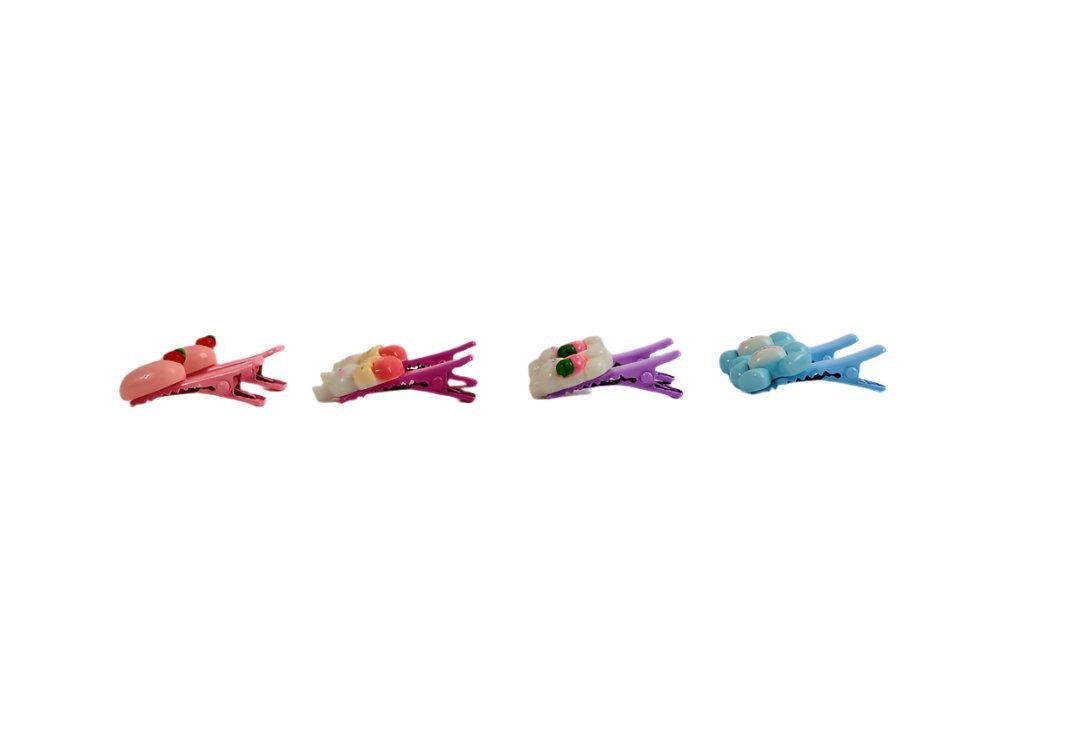 Colorful Animal-Themed Hair Clips for Kids 2