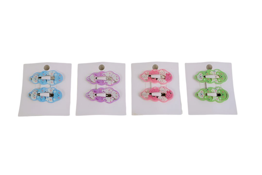 Green Cartoon Character Hair Clips 7