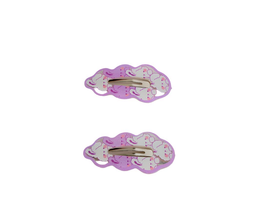 Green Cartoon Character Hair Clips 6