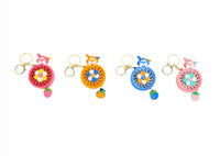 Cute Bunny Keychain with Mirror/Fan - MIDI