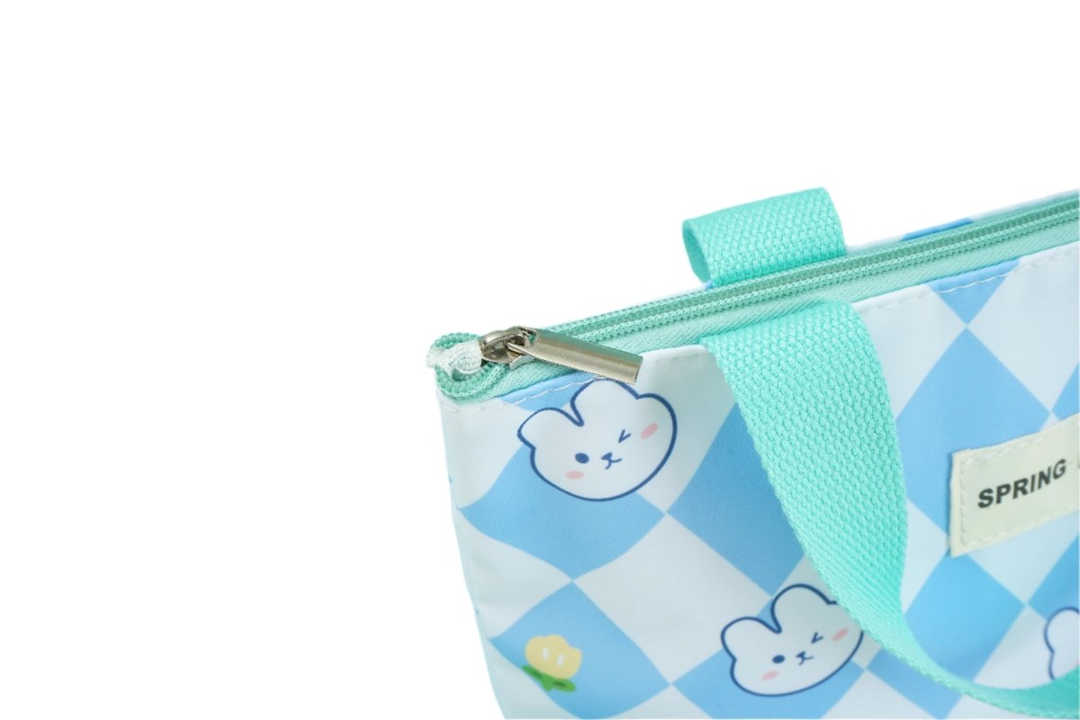 Cute Bunny Lunch Bag - Spring Design - MIDI