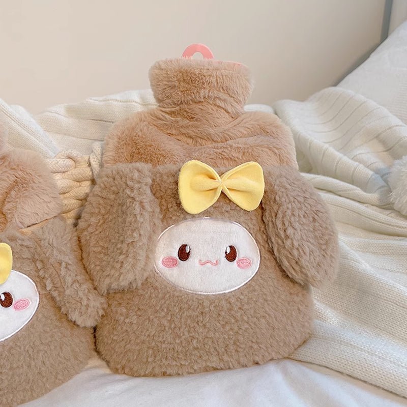 Cute Bunny Plush Hot Water Bottle - MIDI