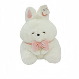 Cute Bunny Plush Toy, 40cm, with Pink Bow - MIDI