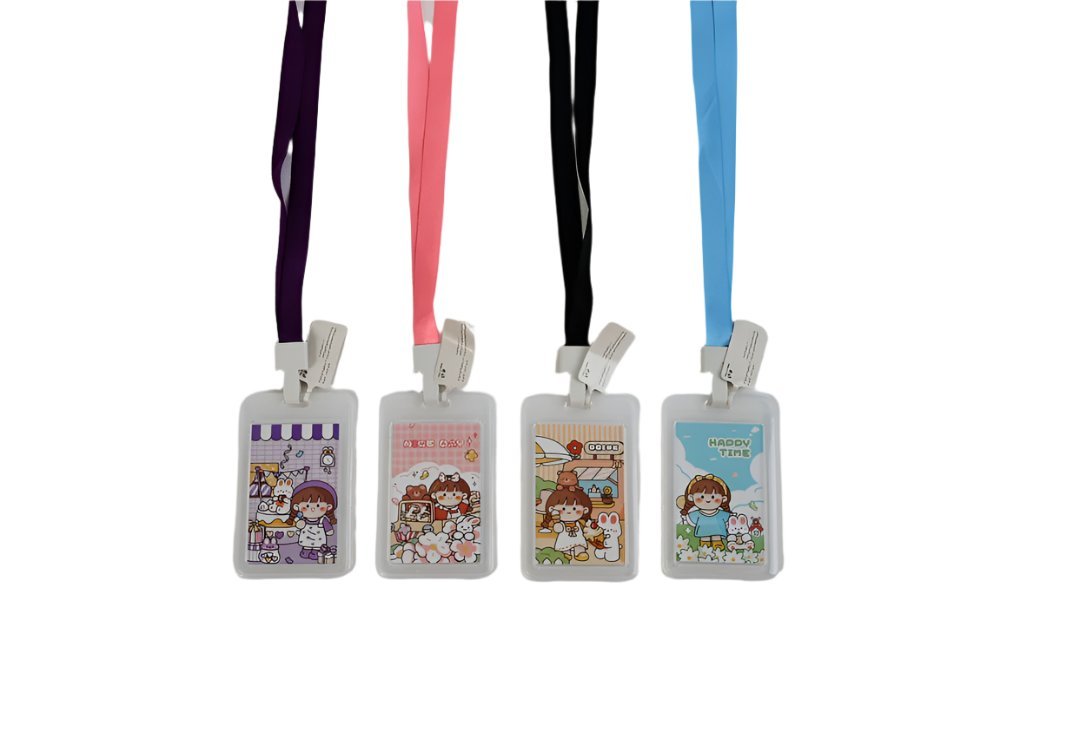 Cute Cartoon ID Card Holder - MIDI