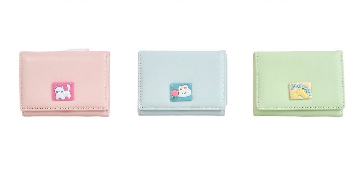 Cute Cartoon Mini Wallet for Women - MIDI
