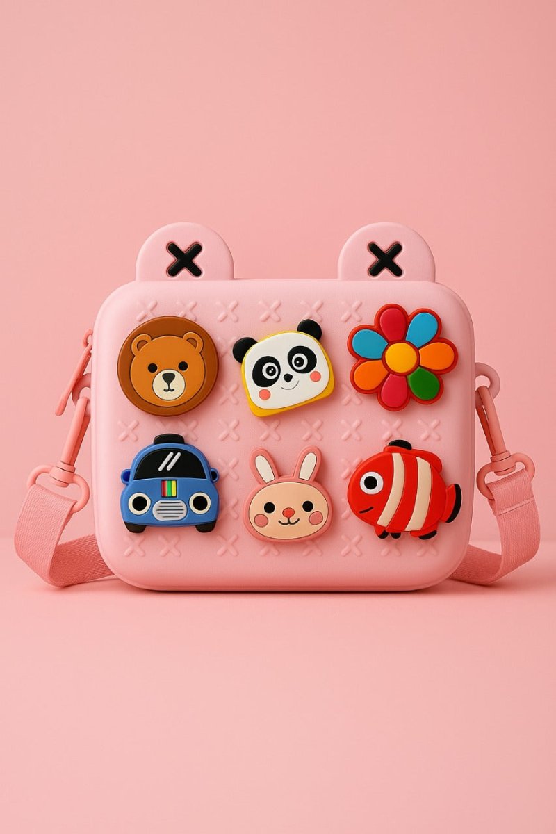 Cute Cartoon Silicone Kids Bag - MIDI