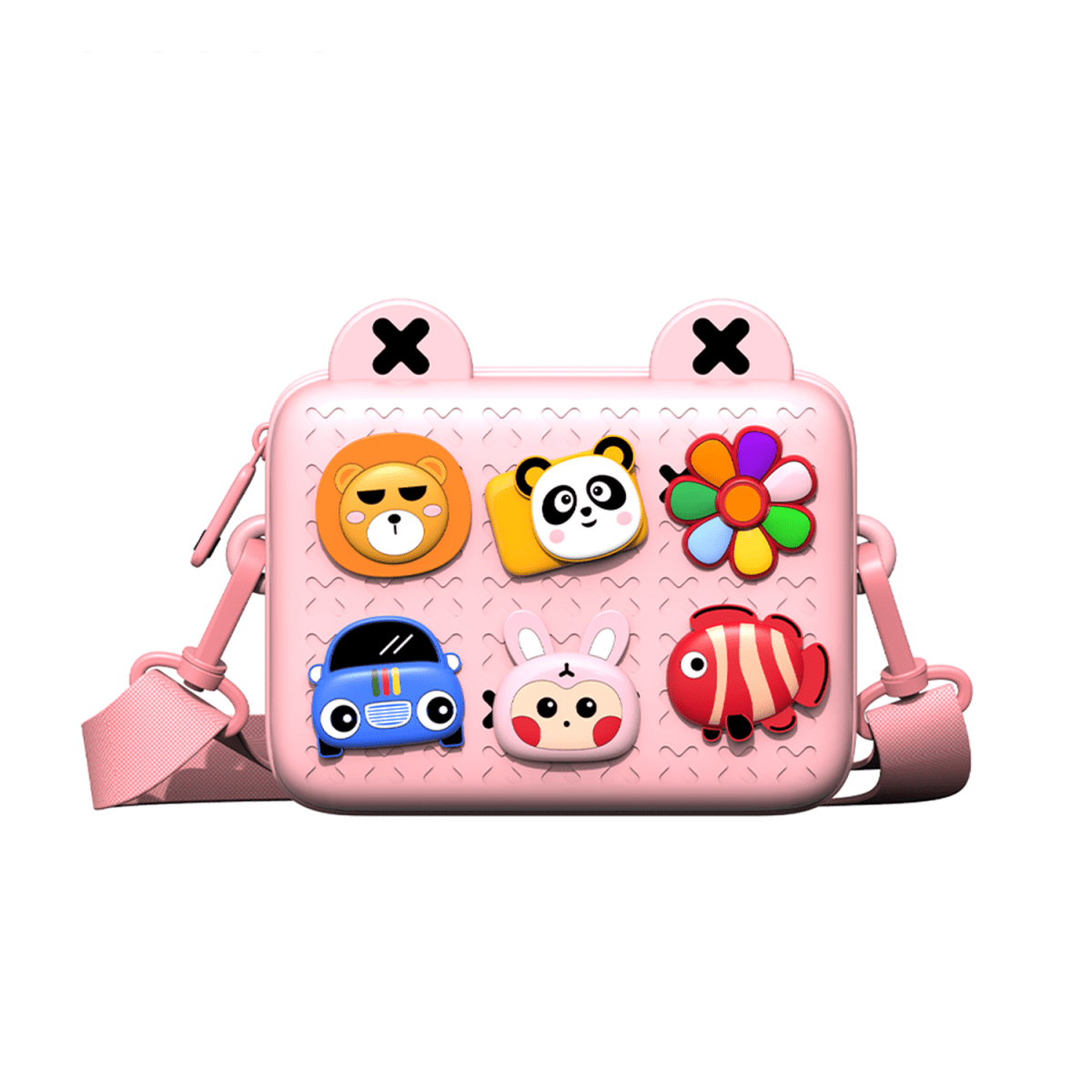 Cute Cartoon Silicone Kids Bag - MIDI