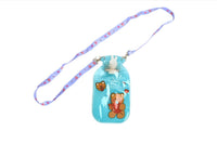 Pack of 2 Cartoon Animal Hot Water Bottles with Strap – 300 ml