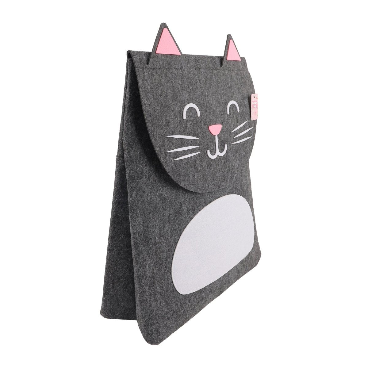 Cute Cat Laundry Basket - Kids Room Organizer - MIDI