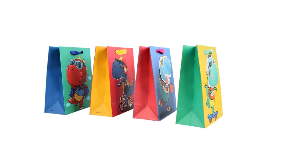 Cute Dinosaur Gift Bags for Kids - MIDI