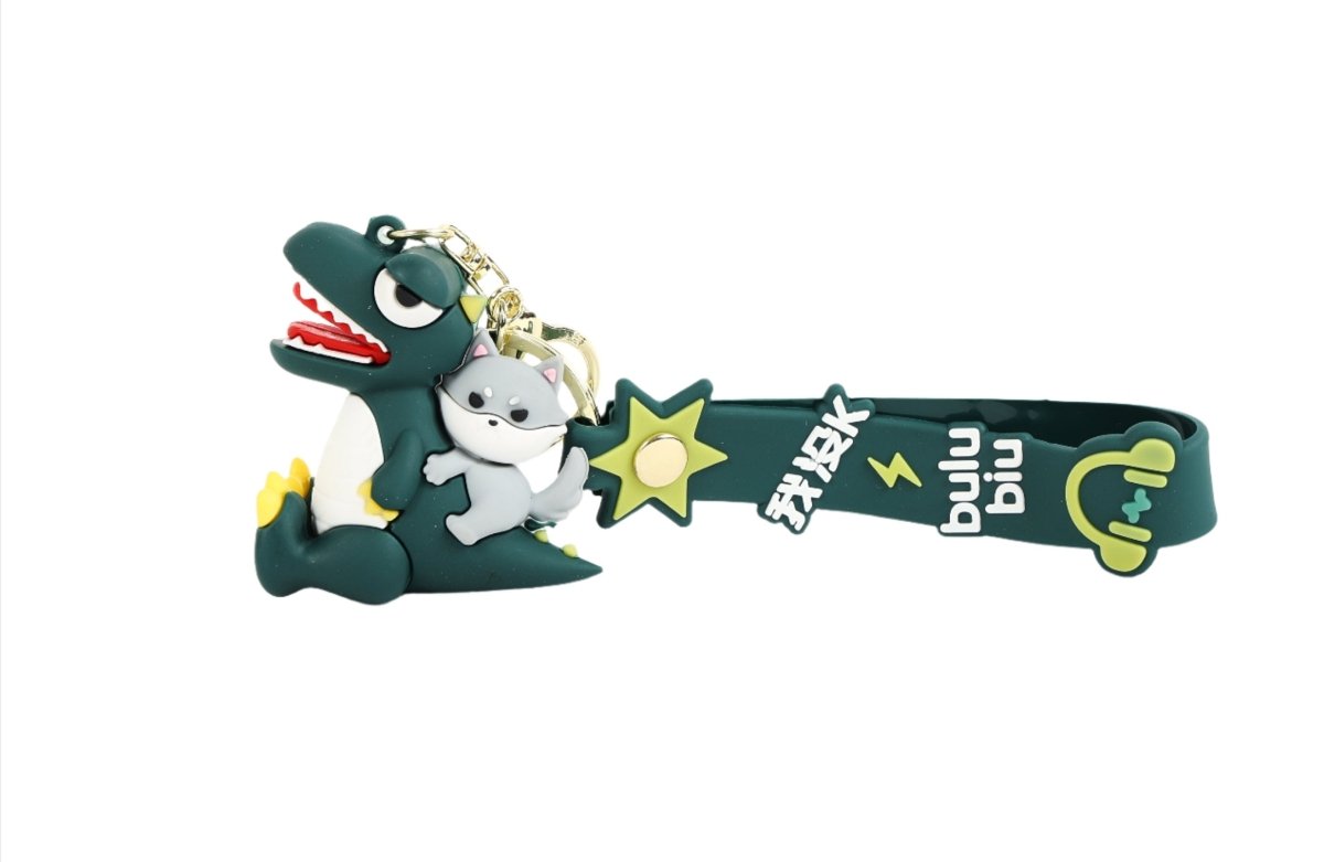 Cute Dinosaur Keychain Set - MIDI