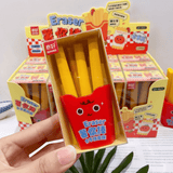 Cute French Fries Eraser - MIDI