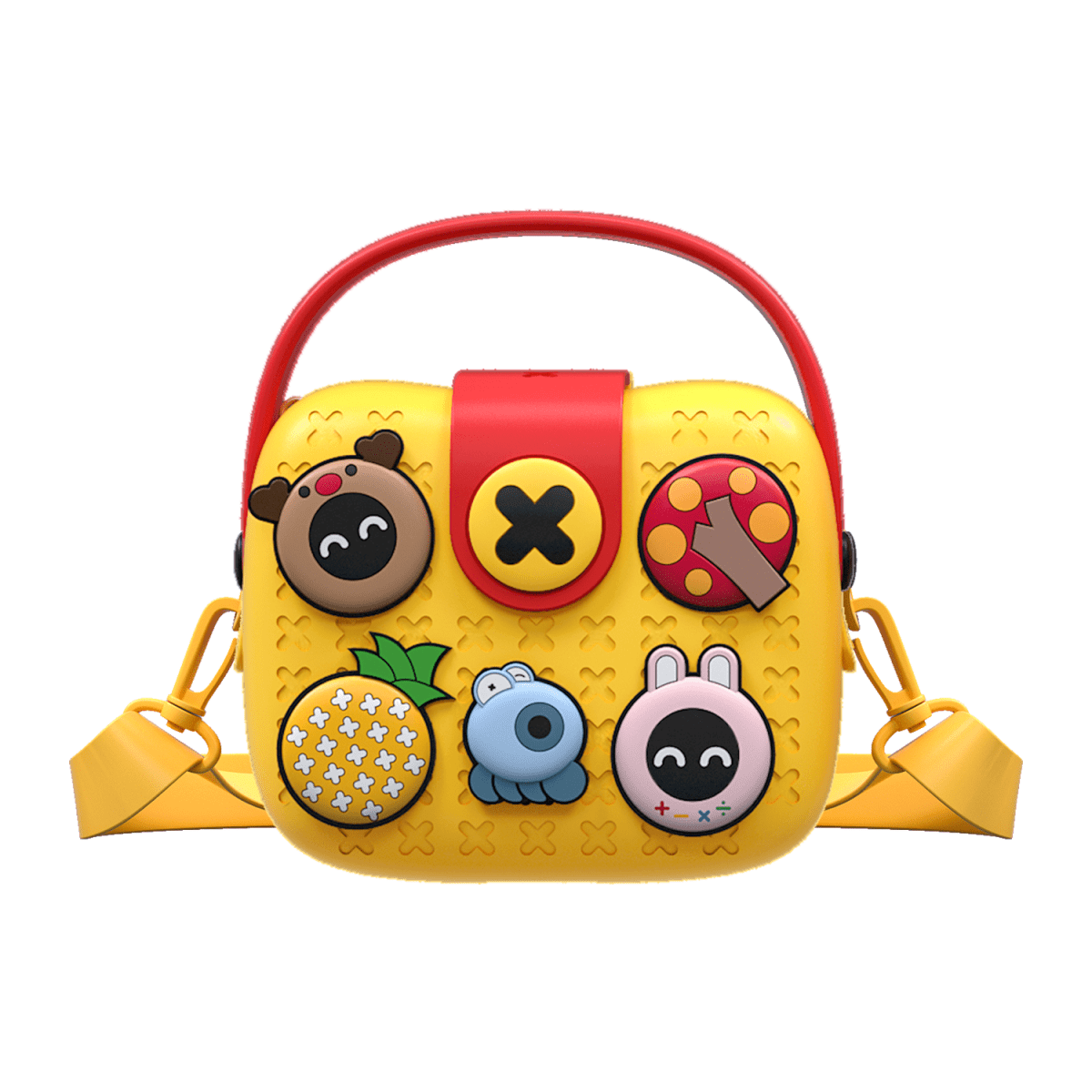 Cute Kids Silicone Shoulder Bag - MIDI