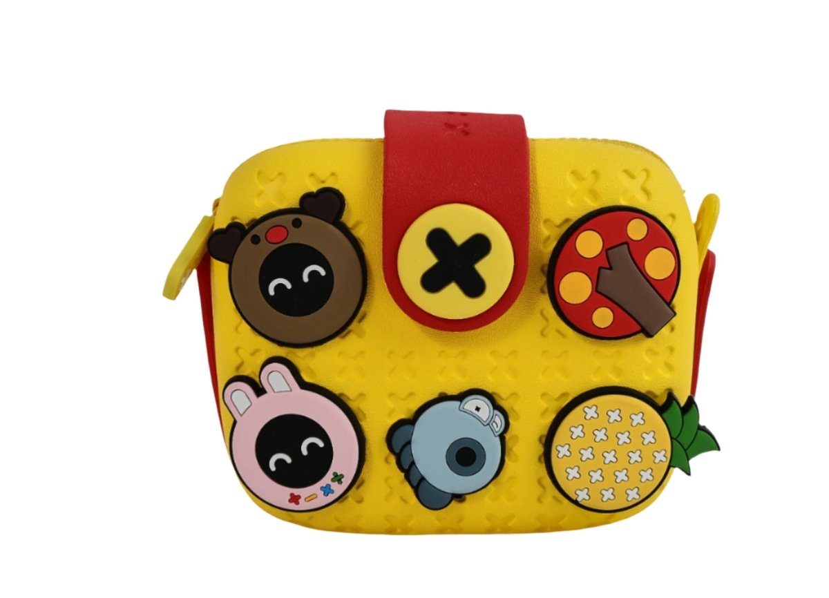 Cute Kids Silicone Shoulder Bag - MIDI