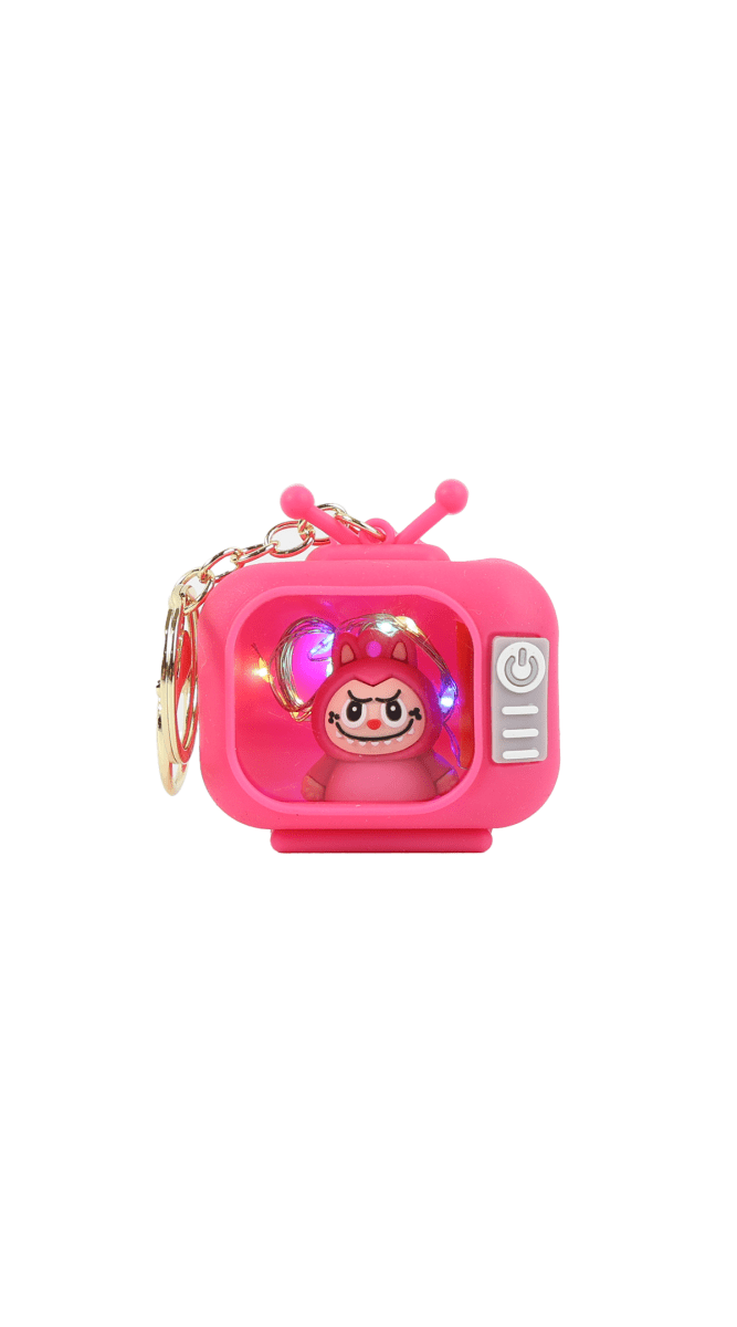 Cute LED TV Keychain - MIDI