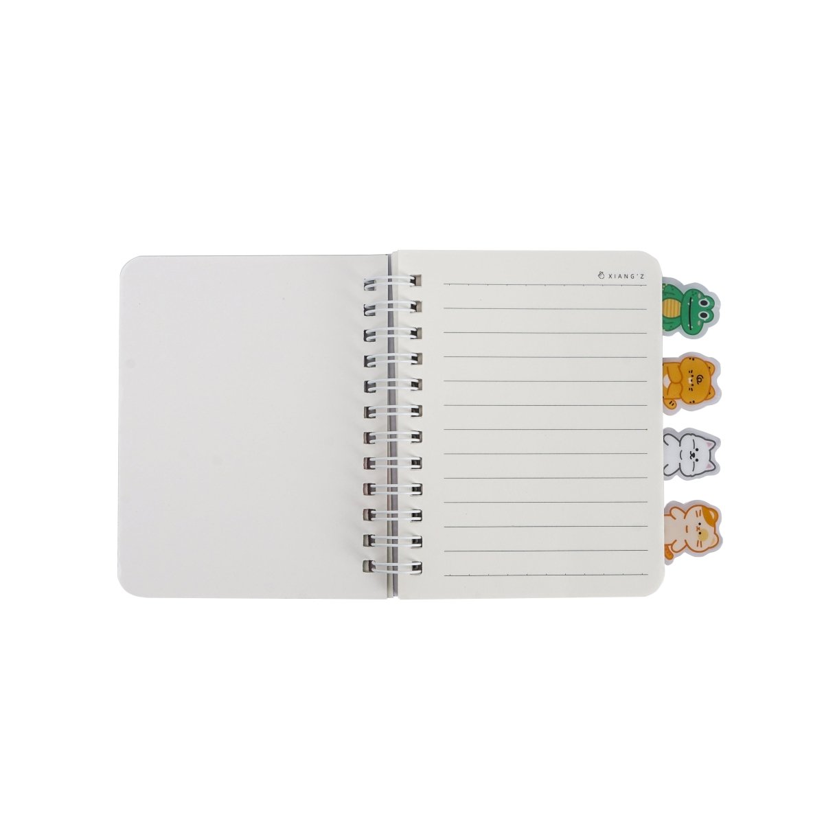 Cute Notebook with Animal Bookmarks - MIDI