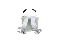 Kids panda backpack with plush panda ears and adjustable shoulder straps
