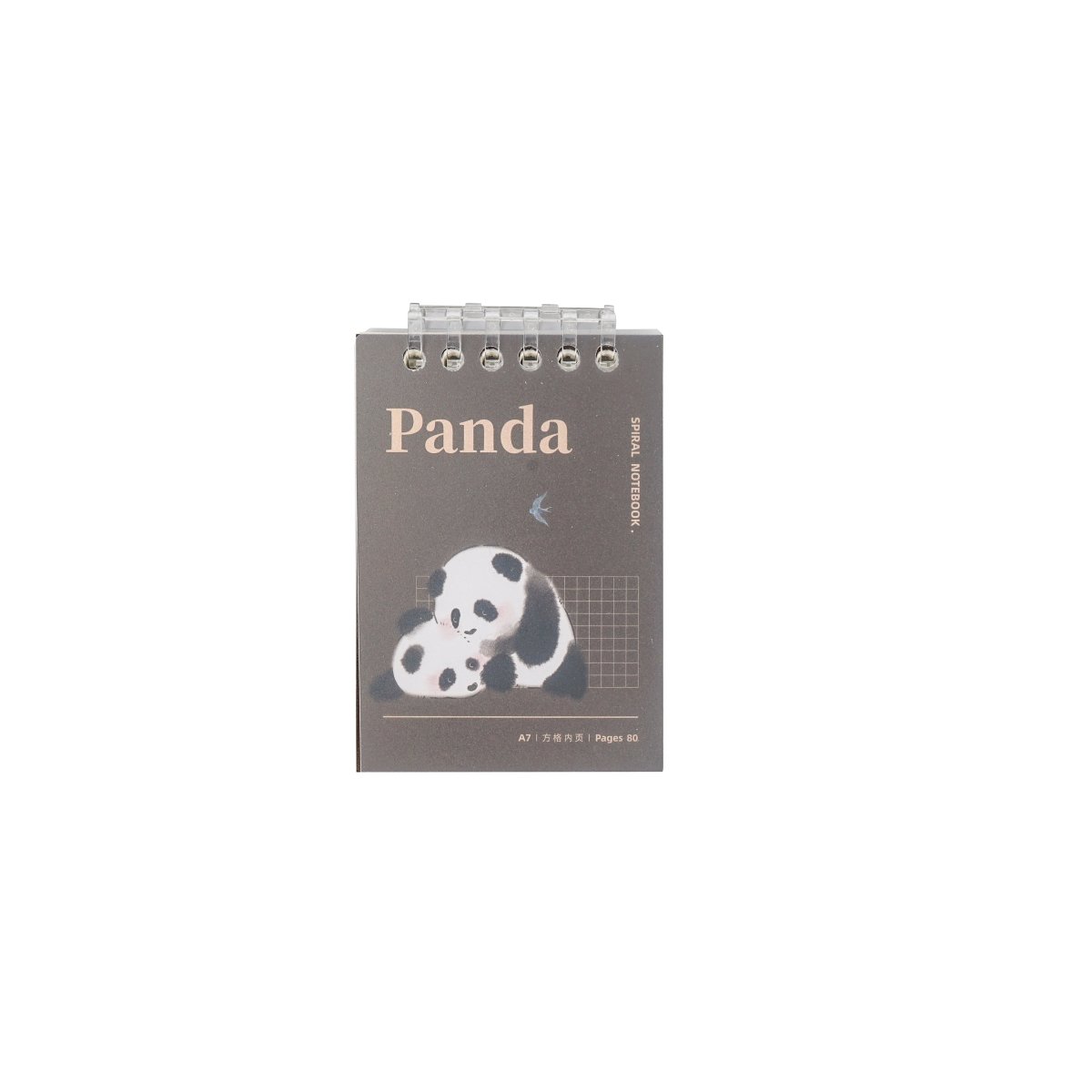 Cute Panda Mini Notebook - 80 Pages - MIDI
