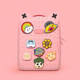 Cute Pink Bear Backpack for Kids - MIDI