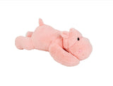 Cute Pink Hippo Plush Toy - MIDI