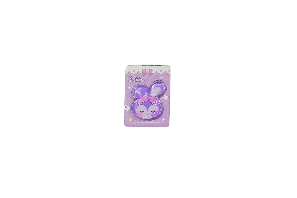 Cute Purple Bunny Compact Mirror - MIDI