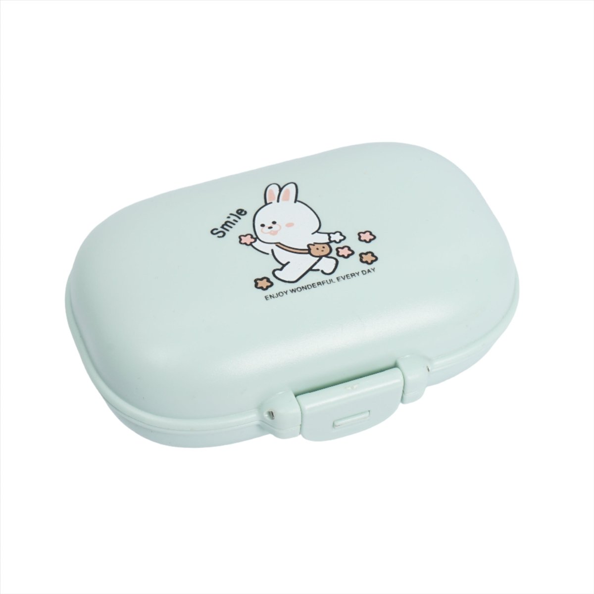 Cute Rabbit Design Pill Box - MIDI