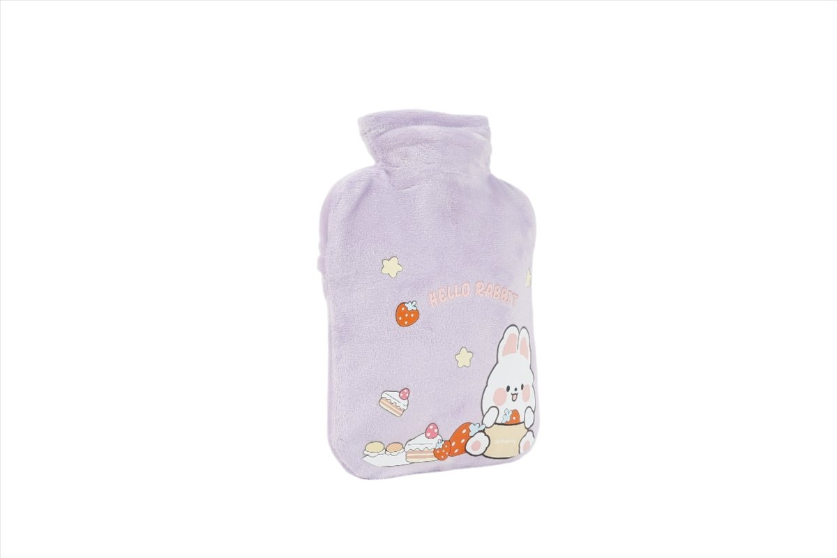 Cute Rabbit Strawberry Series Hot Water Bottle 400ml 5