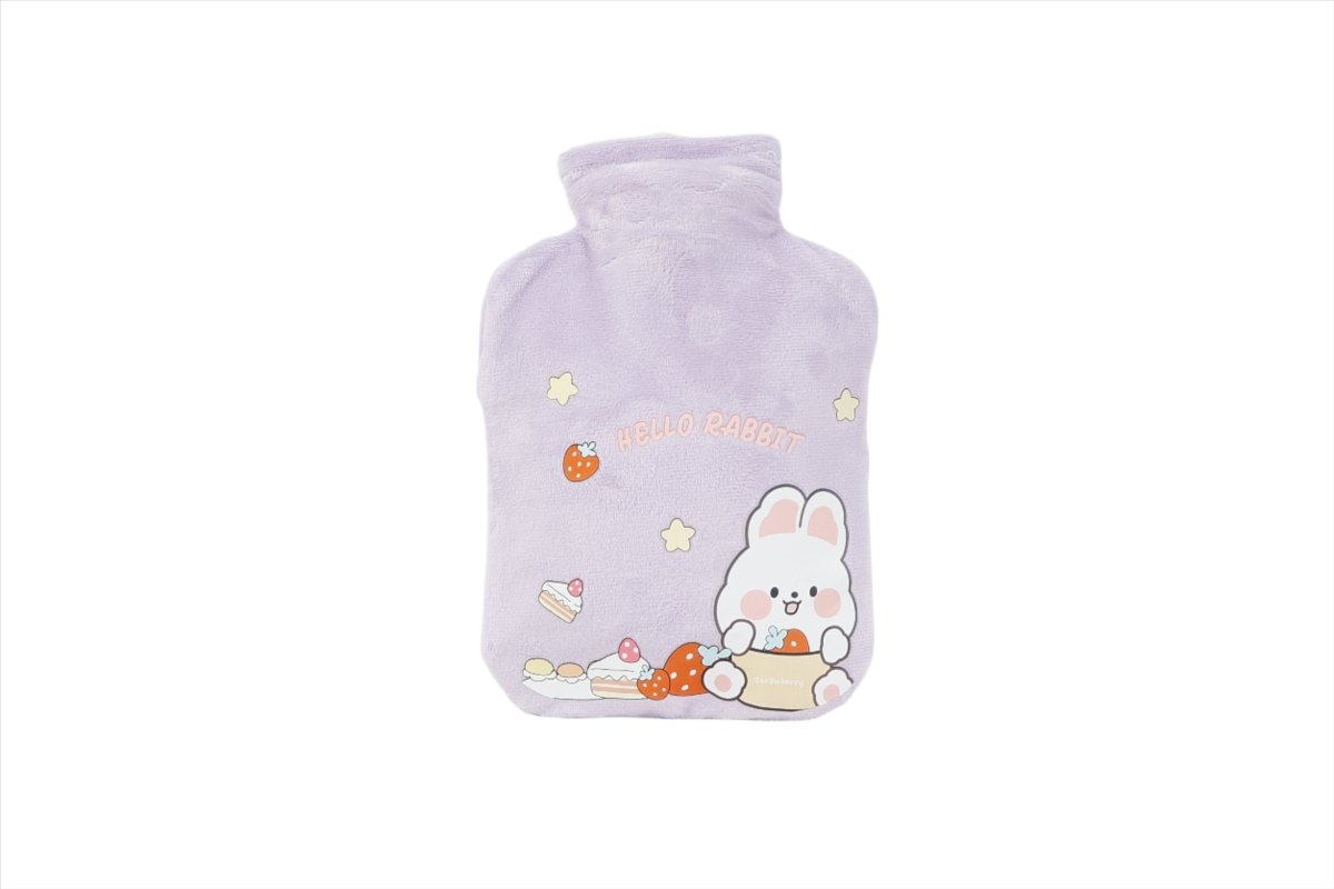 Cute Rabbit Strawberry Series Hot Water Bottle 400ml 8